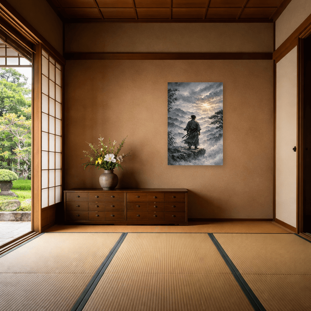 Musashi - The Way of the Warrior - Japanese Wall Art - Room Scene 6